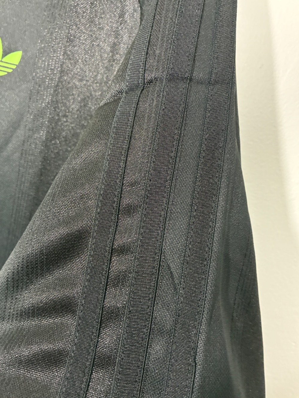adidas Originals Large Soccer Jacquard Oversize Mini Dress Black Green KB8152 - Picture 8 of 11